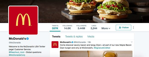 McDonalds-Twitter