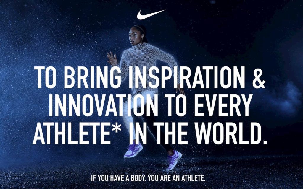 Nike Brand Position Statement
